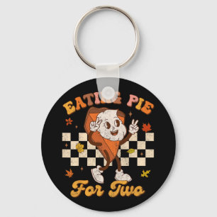 Chaveiro Pizza De Abóbora Para Dois Pregos De Ação De Graça