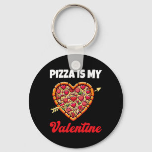 Chaveiro Pizza É Meu Dia Dos Namorados Coração Peppero