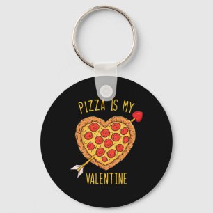Chaveiro Pizza É Minha Garota De Dia de os namorados Divert