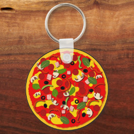 Chaveiro Pizza Lover Personalizada