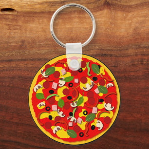 Chaveiro Pizza Lover Personalizada
