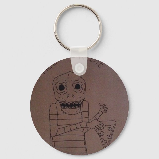 Chaveiro Pizza man (Frente)