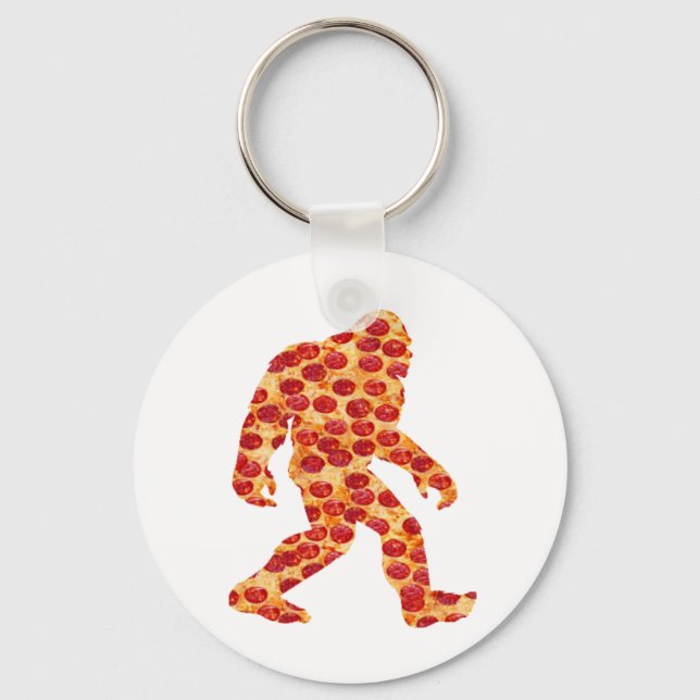 Chaveiro Pizza Pé Grande (Frente)