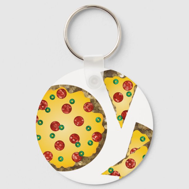 Chaveiro pizza sequencial (Frente)