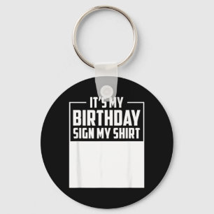 Chaveiro Placa de Aniversário Festa de Aniversário Divertid