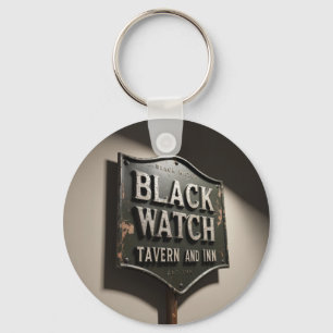 Chaveiro Placa Distendida Black Watch Inn