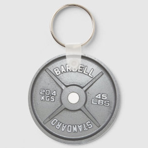 Chaveiro Placa do Barbell