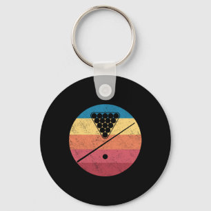 Chaveiro Placas Retro Cue Stick Mesa Piscina