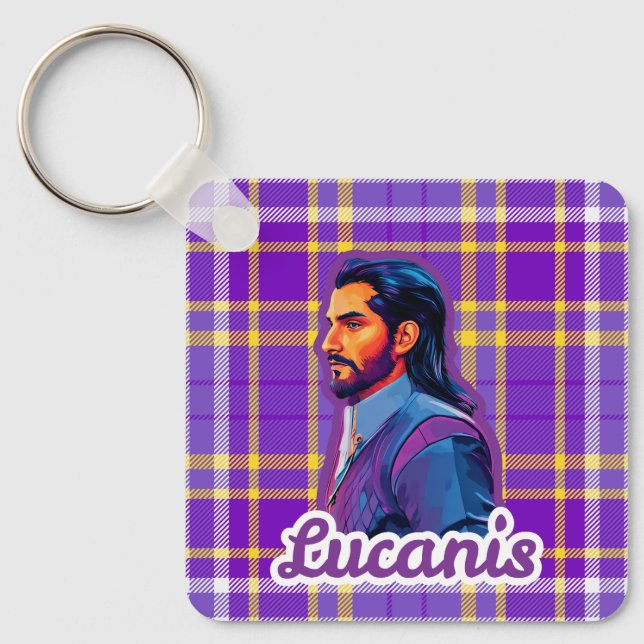 Chaveiro Plaid Crow Keychain (Frente)