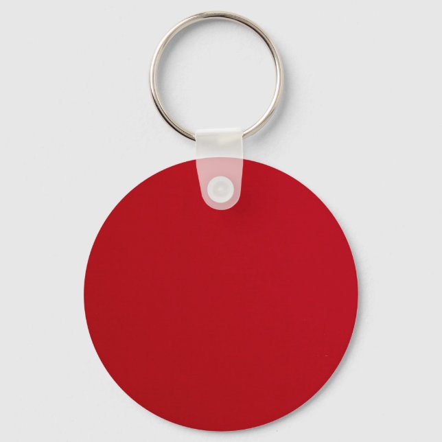 Chaveiro Plain Red Color (Frente)