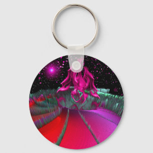 Chaveiro Planeta Clorboniev Rosa