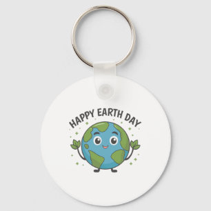 Chaveiro Planeta Gelado Terra Dizendo Feliz Dia da Terra 1