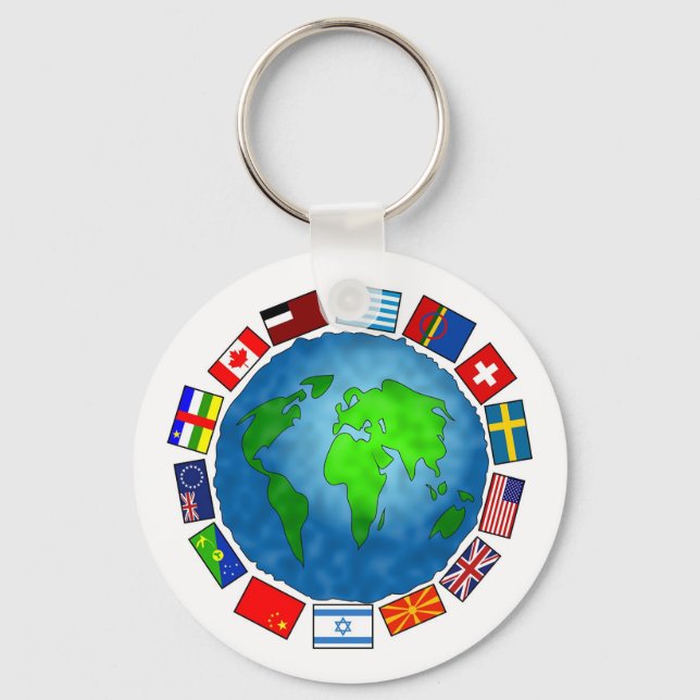 Chaveiro Planeta Sinalizador (Frente)