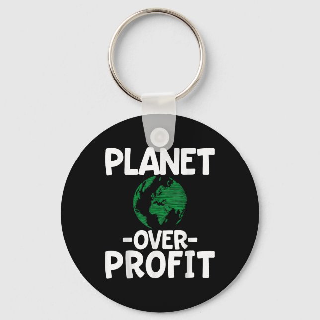 Chaveiro Planeta Sobre Lucro (Frente)