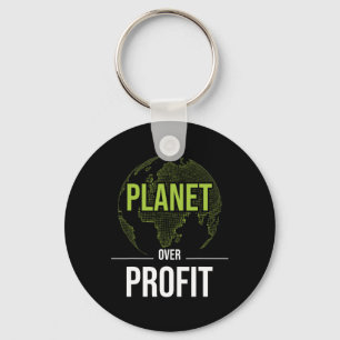 Chaveiro Planeta Sobre Lucro - Eart De Proteção Ambiental