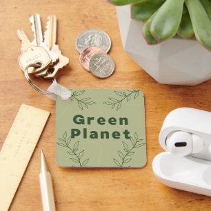 Chaveiro Planeta verde