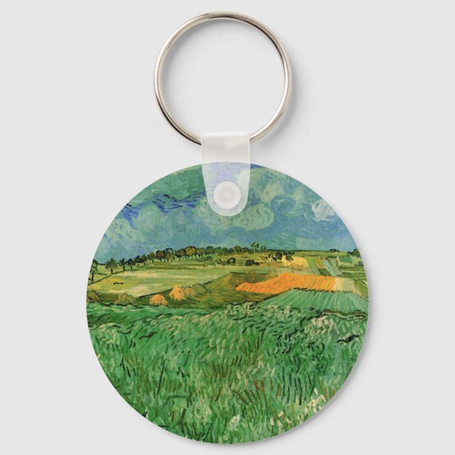 Chaveiro Planície perto de Auvers de Vincent van Gogh (Frente)
