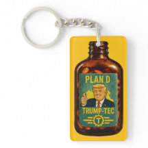 Plano D Paródia da Garrafa Retro Trump-Tec