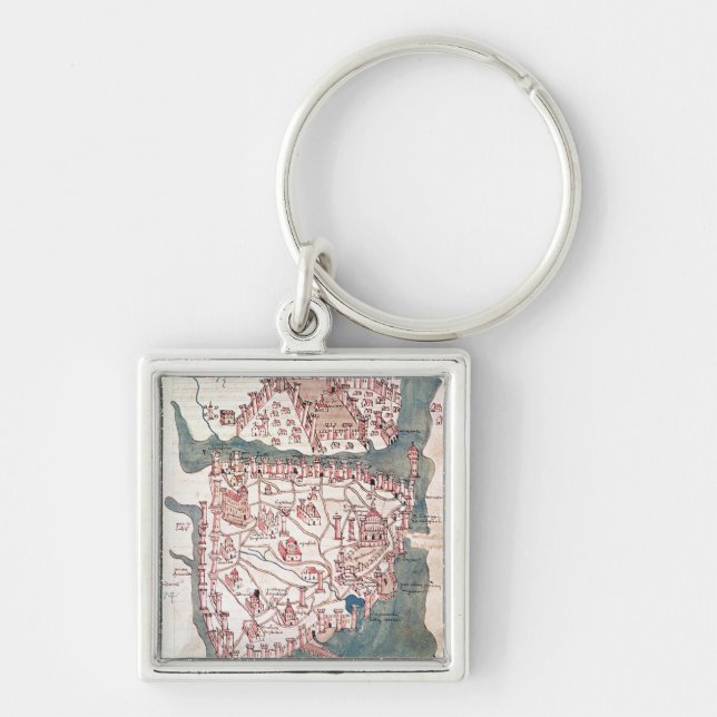 Chaveiro Plano de Constantinople (Frente)