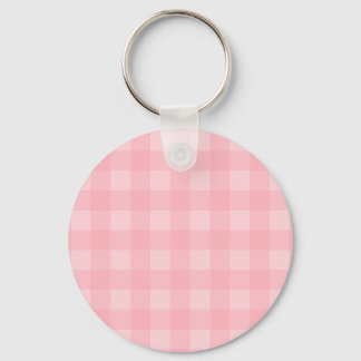 Chaveiro Plano de Fundo do Padrão Verificado de Gingham Ros
