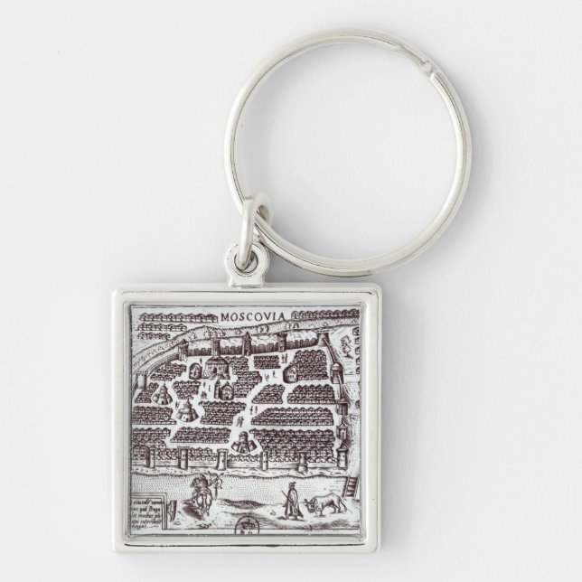 Chaveiro Plano de Moscovo, 1628 (Frente)