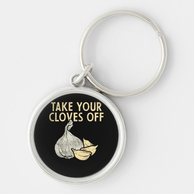 Chaveiro Planta De Alho (Frente)