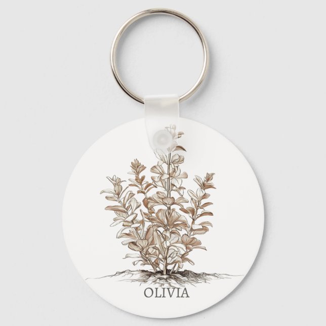 Chaveiro Plantar Sementes de Faith Christian Gardener (Frente)