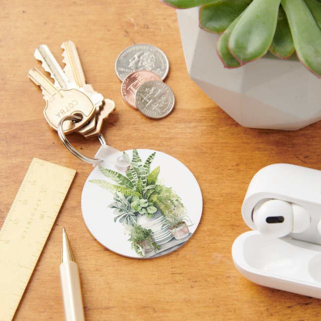 Chaveiro Plantas de Casa (Mesa)