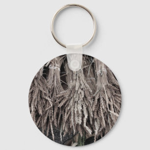 Chaveiro Plantas Secas para Decoração