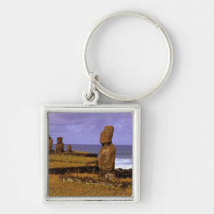 Chaveiro Plataforma Tahai Estátua Moai Abstratos Páscoa