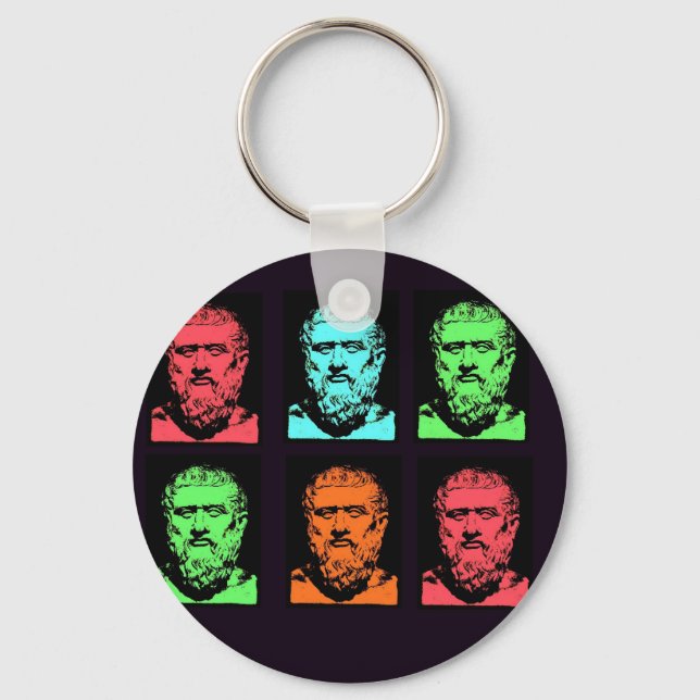 Chaveiro Platon Collage (Frente)