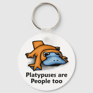 Chaveiro Platypuses é pessoas demasiado