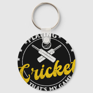 Chaveiro Playing Cricket That's My Game - Cricketing Cricke