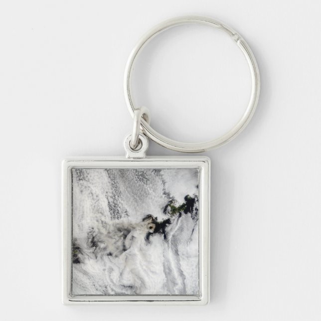 Chaveiro Pluma do vulcão Okmok, Ilhas Aleutas (Frente)