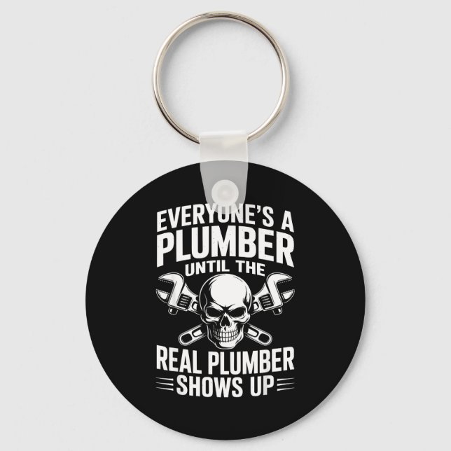 Chaveiro Plumber Art For Men Women Plumbing Pefitter Plumbe (Frente)