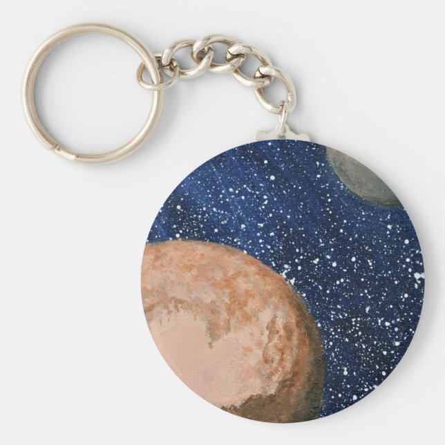 Chaveiro Plutão e Charon (Frente)