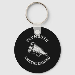 Chaveiro Plymouth Cheer Angustiado Retro Cheerleader dos An