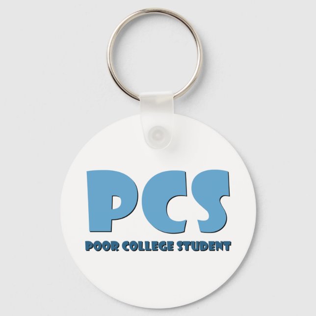 Chaveiro Pobre estudante universitário (Frente)