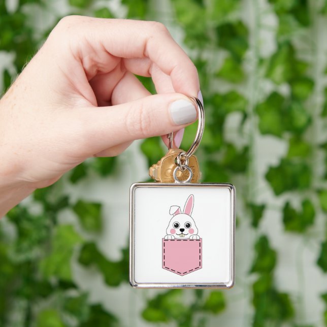 Chaveiro Pocket Pet Bunny (Mão)