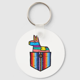 Chaveiro Pocket Pinata Serape Cinco De Mayo Mexicano Fiesta
