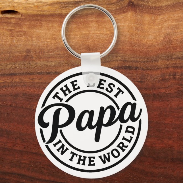 Chaveiro Pocket-Sized Praise – Best Papa Ever Keychain (Verso)