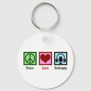 Chaveiro Podcasts do Amor pela Paz