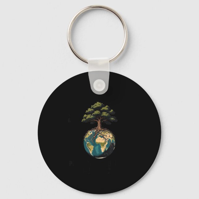 Chaveiro Poder vegetal futuro sustentabilidade dia da terra (Frente)
