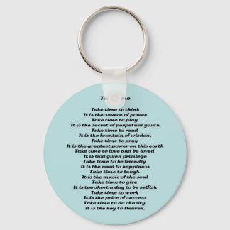 Chaveiro Poema Inspiracional