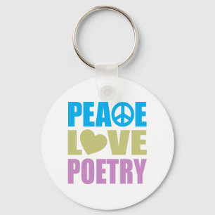 Chaveiro Poesia do amor da paz