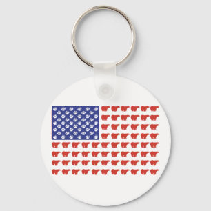 Chaveiro Polar-Urso-Bandeira [1]