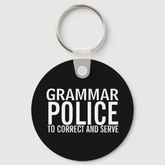 Chaveiro Polícia Gramática Para Corrigir E Servir