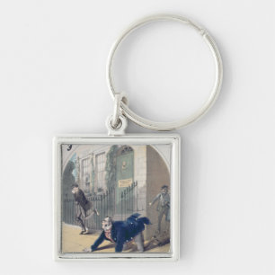 Chaveiro Polícia! Polícia! Capa do livro da canção, c.1865