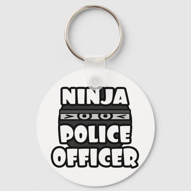 Chaveiro Policial Ninja (Frente)