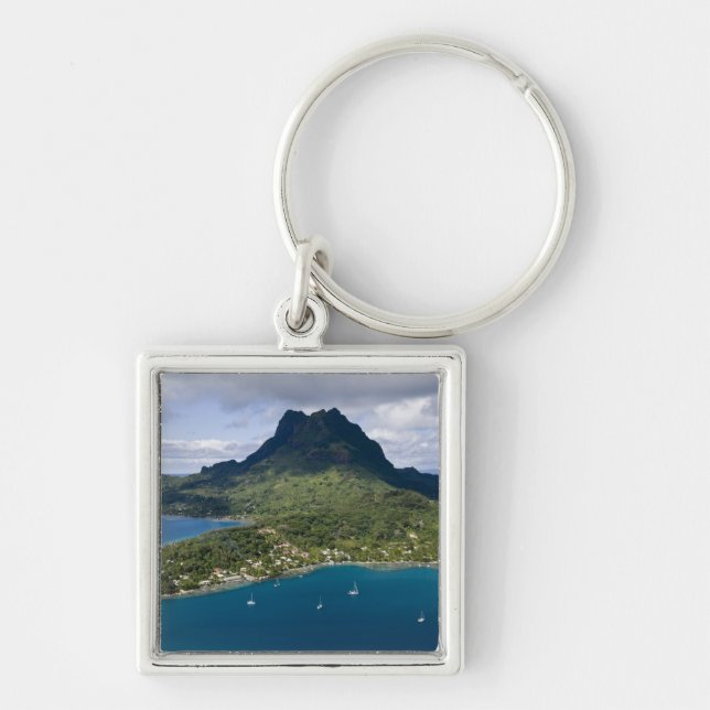 Chaveiro Polinésia Francesa, Bora Bora. Vista aérea de (Frente)